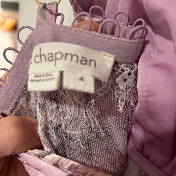 V Chapman LN Prom Dress Sz 4 - Picture 3 of 5